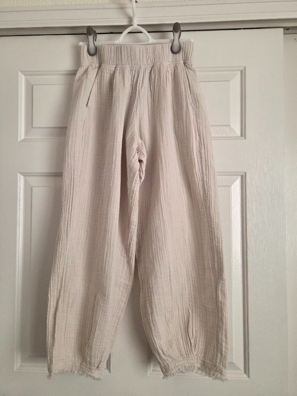 prAna Gause Pants. Color: light cream. Size: XS